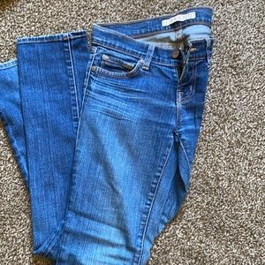 J Brand low cut straight leg jeans